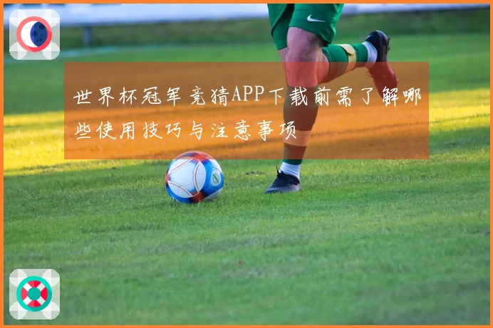 世界杯冠军竞猜APP下载前需了解哪些使用技巧与注意事项
